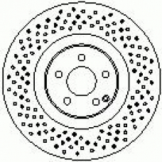 38576 KAWE Тормозной диск