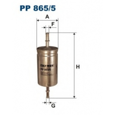 PP865/5 FILTRON Топливный фильтр