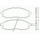 P 56 049<br />BREMBO<br />Комплект тормозных колодок, дисковый тормоз