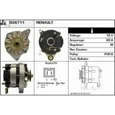 936711 EDR Генератор