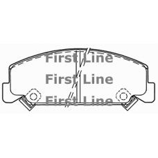 FBP1299 FIRST LINE Комплект тормозных колодок, дисковый тормоз