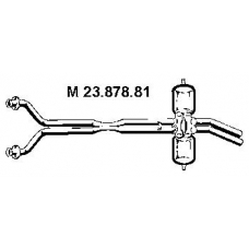 23.878.81 EBERSPACHER Средний глушитель выхлопных газов