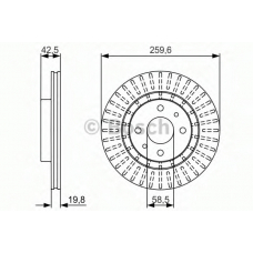 0 986 479 980 BOSCH Тормозной диск