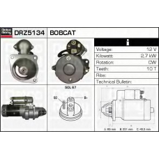 DRZ5134 DELCO REMY Стартер