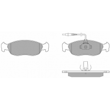 FBP-0902 FREMAX Комплект тормозных колодок, дисковый тормоз
