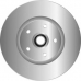 D1691R MGA Тормозной диск