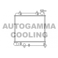 103436 AUTOGAMMA Радиатор, охлаждение двигателя
