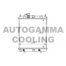 100628 AUTOGAMMA Радиатор, охлаждение двигателя