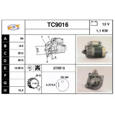 TC9016 SNRA Стартер