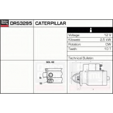DRS3295 DELCO REMY Стартер