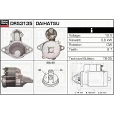 DRS3135 DELCO REMY Стартер