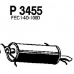 P3455 FENNO Глушитель выхлопных газов конечный
