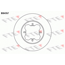 BS4357 FTE Тормозной диск