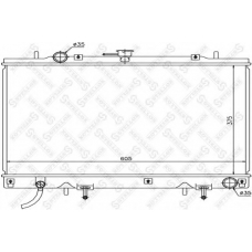 10-26690-SX STELLOX Радиатор, охлаждение двигателя