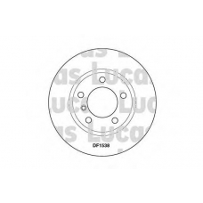 DF1538 TRW Тормозной диск