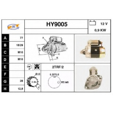 HY9005 SNRA Стартер