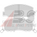 36175/1 ABS Комплект тормозных колодок, дисковый тормоз