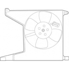 069422208010 MAGNETI MARELLI Вентилятор, охлаждение двигателя