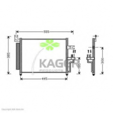 94-5177 KAGER Конденсатор, кондиционер