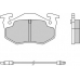 12-0338 E.T.F. Комплект тормозных колодок, дисковый тормоз