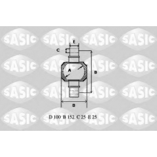 T777004 SASIC ремонтный комплект, рычаг подвески