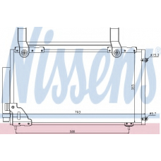 94735 NISSENS Конденсатор, кондиционер