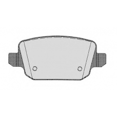 895.0 RAICAM Комплект тормозных колодок, дисковый тормоз