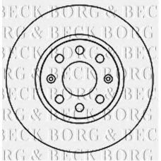 BBD4715 BORG & BECK Тормозной диск