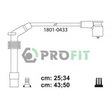 1801-0433 PROFIT Комплект проводов зажигания