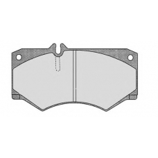 RA.0198.1 RAICAM Комплект тормозных колодок, дисковый тормоз
