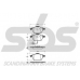 1501222555 S.b.s. Комплект тормозных колодок, дисковый тормоз