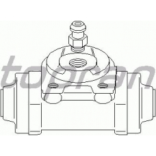 720 992 TOPRAN Колесный тормозной цилиндр