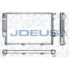 RA0050550 JDEUS Радиатор, охлаждение двигателя