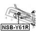 NSB-Y61R FEBEST Опора, стабилизатор