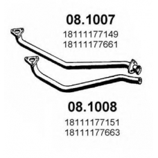 08.1008 ASSO Труба выхлопного газа