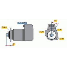 0 986 018 420 BOSCH Стартер