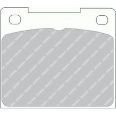 T0611269 RAMEDER Комплект тормозных колодок, дисковый тормоз