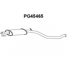 PG45465 VENEPORTE Средний глушитель выхлопных газов