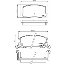 8DB 355 016-741 HELLA PAGID Комплект тормозных колодок, дисковый тормоз