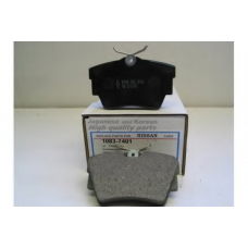 1083-7401 ASHUKI Комплект тормозных колодок, дисковый тормоз