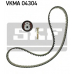 VKMA 04304 SKF Комплект ремня грм