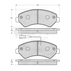 FB211393 FLENNOR Комплект тормозных колодок, дисковый тормоз
