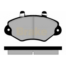 PA1194 BRAKE ENGINEERING Комплект тормозных колодок, дисковый тормоз