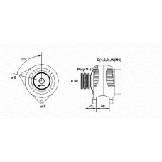 063377406010 MAGNETI MARELLI Генератор