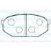 BP-5547 KAVO PARTS Комплект тормозных колодок, дисковый тормоз