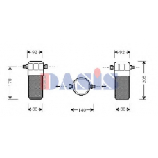 802490N AKS DASIS Осушитель, кондиционер