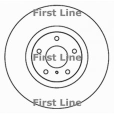 FBD1668 FIRST LINE Тормозной диск