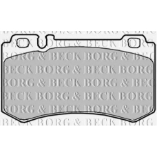 BBP1916 BORG & BECK Комплект тормозных колодок, дисковый тормоз