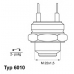 6010.88D WAHLER Термовыключатель, вентилятор радиатора; термовыклю