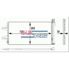 1520121 KUHLER SCHNEIDER Конденсатор, кондиционер